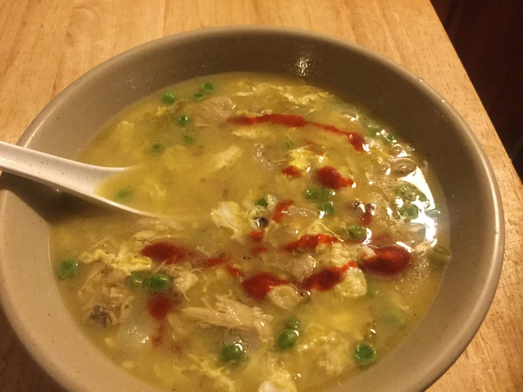 Duck Egg Drop Soup!